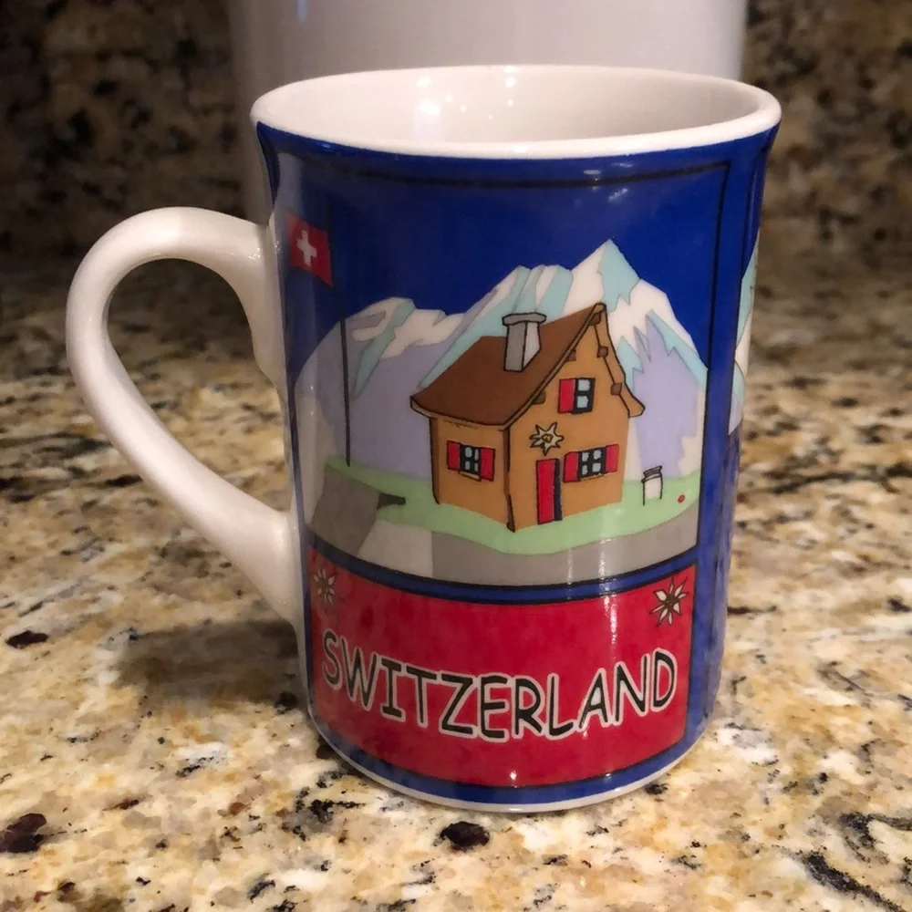 Cotfer l Switzerland Cow Coffee Tea Mug